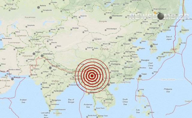Σεισμός 5,9 Ρίχτερ στα σύνορα Κίνας – Μιανμάρ