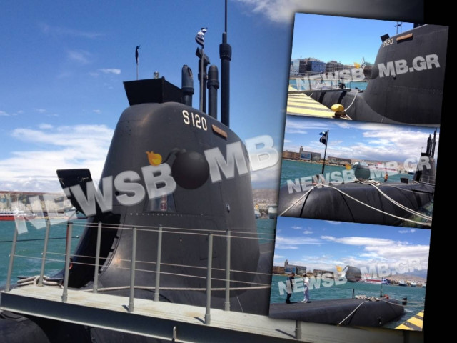 Το υπερσύγχρονο υποβρύχιο Παπανικολής στον Πειραιά
