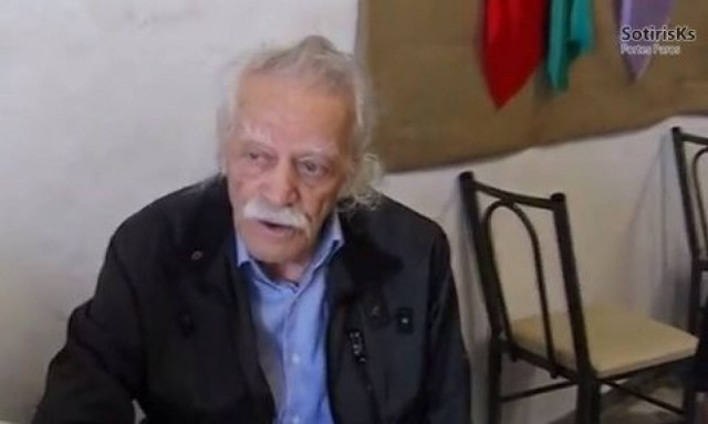 O Μανώλης Γλέζος στην Πάρο - Πρώτες δηλώσεις μετά την εκλογή του