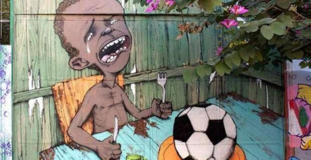 Βραζιλία: 6.500.000 λίρες για μπάλα ενώ παιδιά λιμοκτονούν…