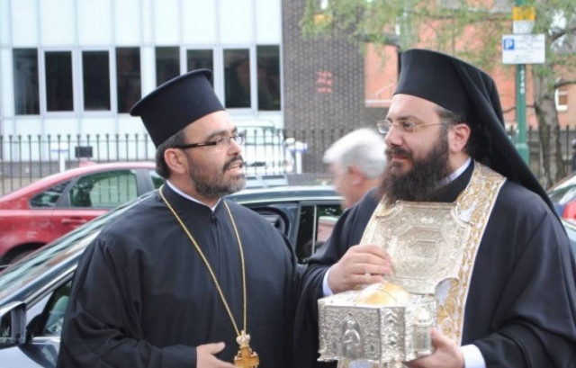 Υποδοχή Τιμίας Κάρας στην Παναγία Ελεούσα Νόττινχαμ