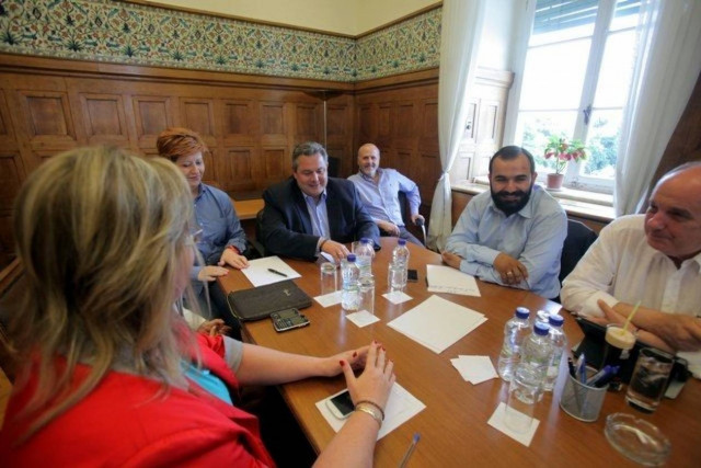 Συνεδριάζει η Κοινοβουλευτική Ομάδα των Ανεξάρτητων Ελλήνων