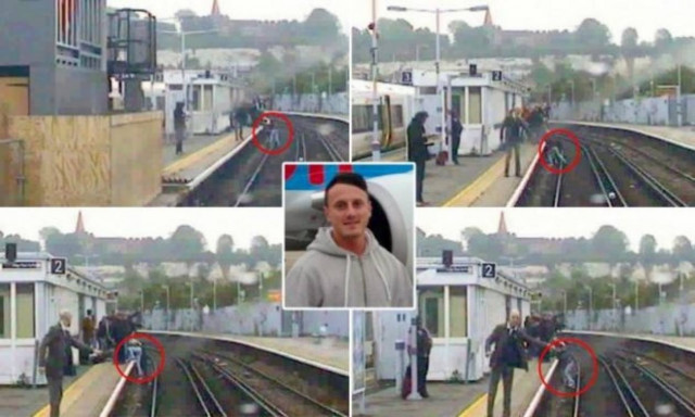 Συγκλονιστικό βίντεο: Στρατιώτης σώζει γυναίκα από βέβαιο θάνατο