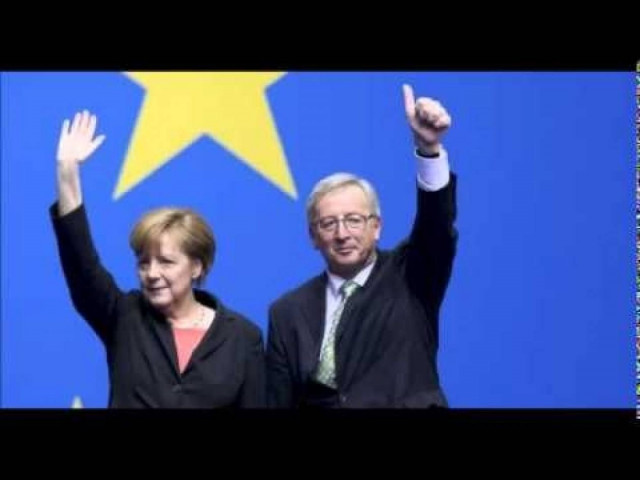 Η Μέρκελ υπενθυμίζει τη στήριξη της στον Γιούνκερ