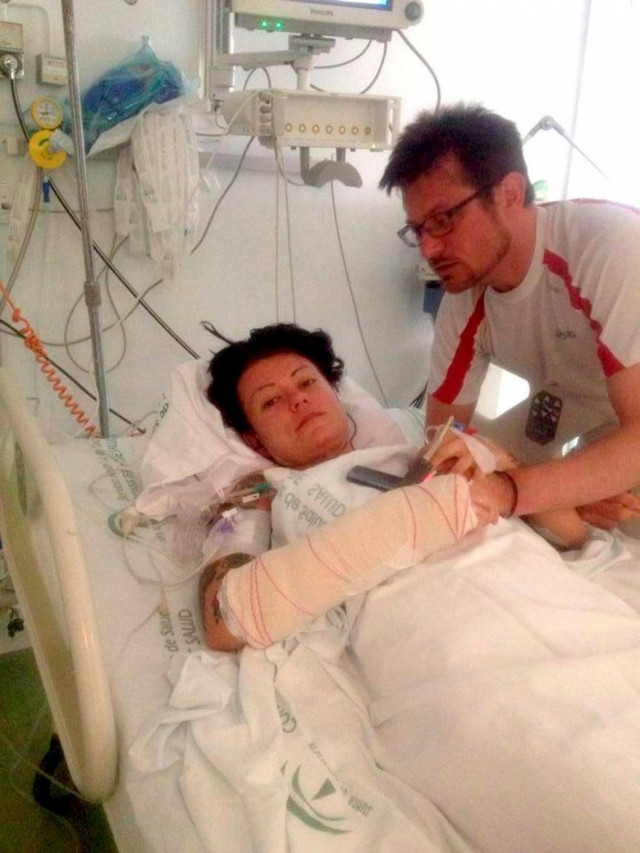 Γυναίκα υπνοβάτης έπεσε από τον πέμπτο όροφο ξενοδοχείου! (pics)