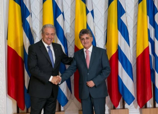 Ολοκληρώθηκε η επίσκεψη Αβραμόπουλου στη Ρουμανία