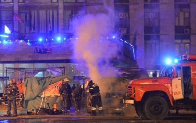 Στόχος επίθεσης έγινε ο ηγέτης των αυτονομιστών ανταρτών του Ντονέτσκ