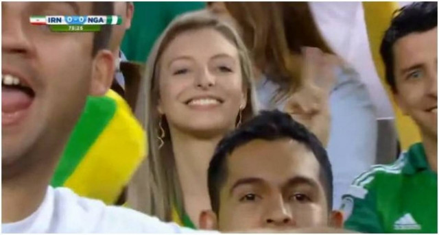 Παγκόσμιο Κύπελλο 2014: Ο οπερατέρ εντόπισε τον... ξανθό άγγελο! (βίντεο)