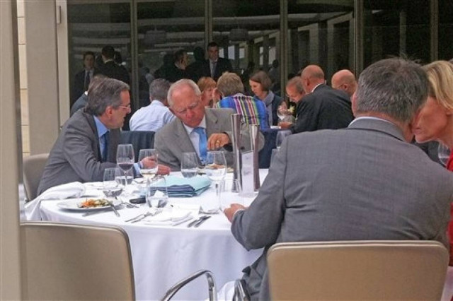 Τι συζήτησαν Σαμαράς - Σόιμπλε στη Λισαβόνα