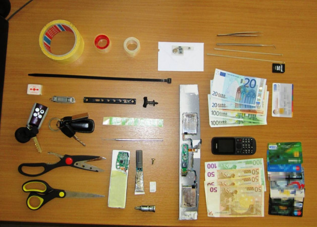 Κομοτηνή: Δύο συλλήψεις για παγιδευμένο ΑΤΜ (pic)