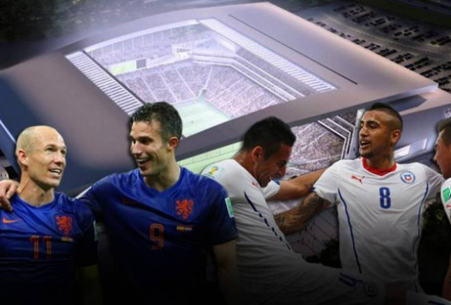 Live Παγκόσμιο Κύπελλο Ποδοσφαίρου 2014: Ολλανδία - Χιλή