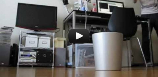 Ο κάδος που δεν σε αφήνει να αστοχήσεις (Video)