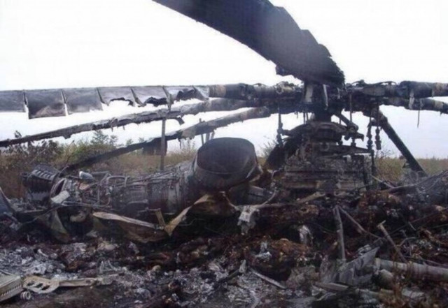 Ουκρανία: Κατάρριψη ελικοπτέρου με νεκρούς στο Σλαβιάνσκ