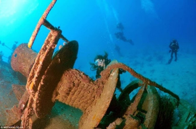 Ναυάγιο ελληνικού πλοίου «παράδεισος» για τους δύτες στην Ερυθρά Θάλασσα