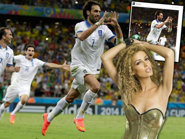 Δείτε πώς πανηγύρισε η Φουρέιρα το γκολ του Γιώργου Σαμαρά! (pics)