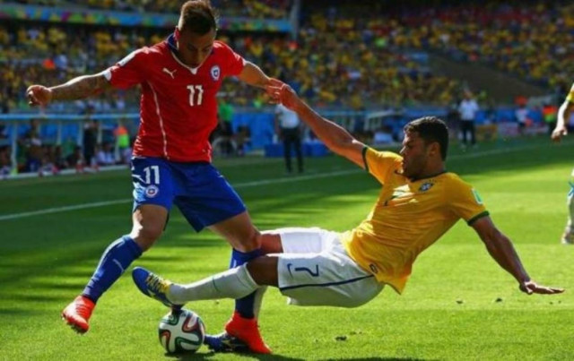 Μουντιάλ 2014 - Φάση των 16: Σάρωσε το Βραζιλία - Χιλή