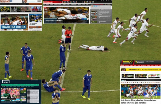 Παγκόσμιο Κύπελλο - Φάση των 16: Τι γράφουν τα ξένα ΜΜΕ για το Ελλάδα – Κόστα Ρίκα (pics)