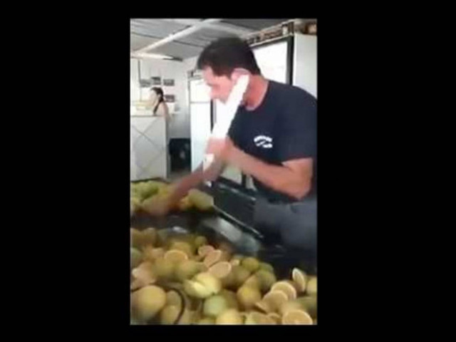Ένας πραγματικός… Fruit Ninja (Video)