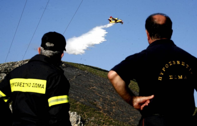 Ο χάρτης πρόβλεψης κινδύνου πυρκαγιάς για την Πέμπτη 3/7