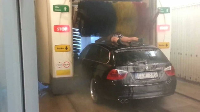 Πλύσιμο 2 σε 1 για αυτοκίνητο και ιδιοκτήτη (Video)