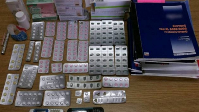 Δύο Λαρισαίοι κατείχαν ναρκωτικά δισκία (pic)