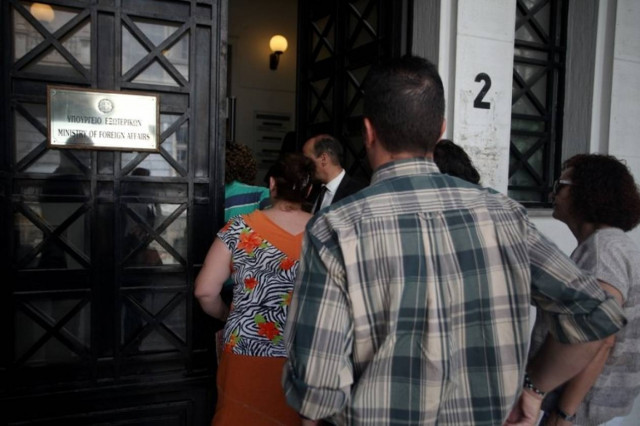 Με σχολικούς φύλακες και καθηγητές ΕΠΑΛ συναντήθηκε ο Βενιζέλος