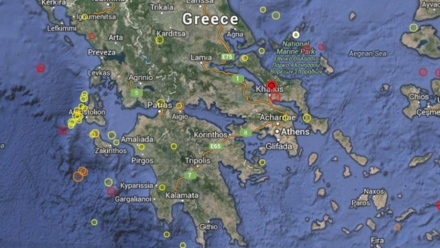 Νέος σεισμός στην Εύβοια