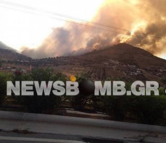 Φωτιά Κερατέα: Ξυπνά ο πύρινος εφιάλτης–Αυξάνονται οι πυροσβεστικές δυνάμεις