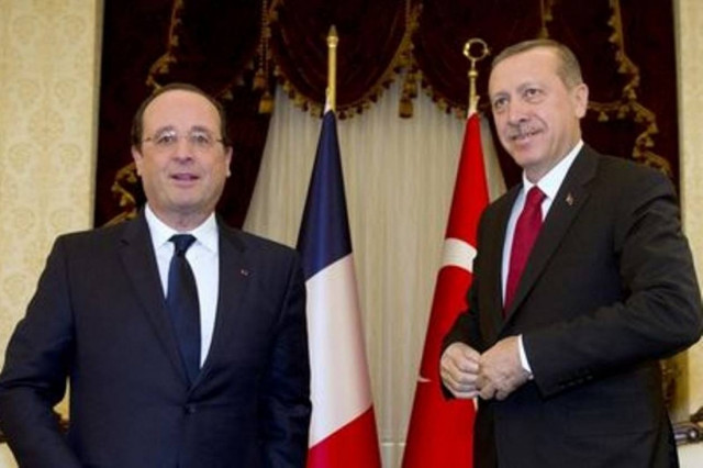 Συνομιλία Ολάντ - Ερντογάν για κατάπαυση του πυρός στη Γάζα