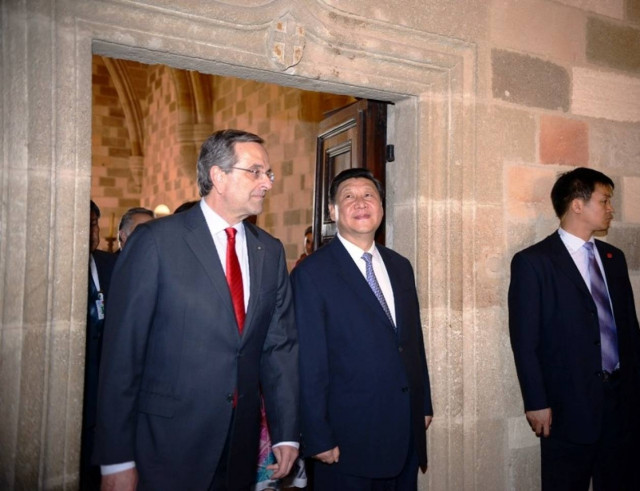 Με τον Σι Τζινπίνγκ συναντήθηκε ο Αντώνης Σαμαράς