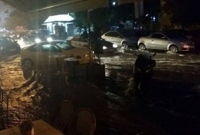 Δράμα: Σφοδρή καταιγίδα και διακοπές στην ηλεκτροδότηση