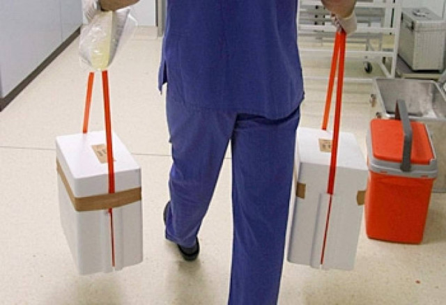 Με ελικόπτερο της Πολεμικής Αεροπορίας μεταφορά μοσχεύματος