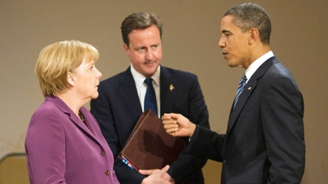 Τηλεφωνική επικοινωνία Ομπάμα με Μέρκελ και Κάμερον για την κρίση στην Ουκρανία