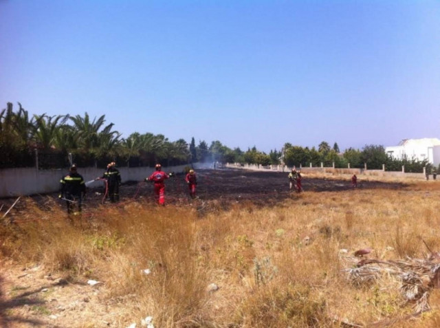 Κως: Φωτιά ξέσπασε στον Αμπάβρη - Απείλησε κατοικία