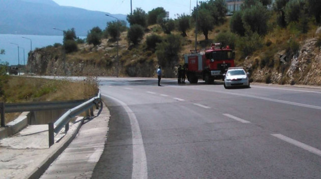 Λέσβος: Σοβαρός τραυματισμός δικυκλιστή από σύγκρουση με Ι.Χ.