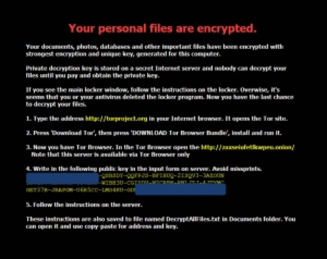 Δίωξη Ηλεκτρονικού Εγκλήματος: Προσοχή στο κακόβουλο λογισμικό CTB-Locker