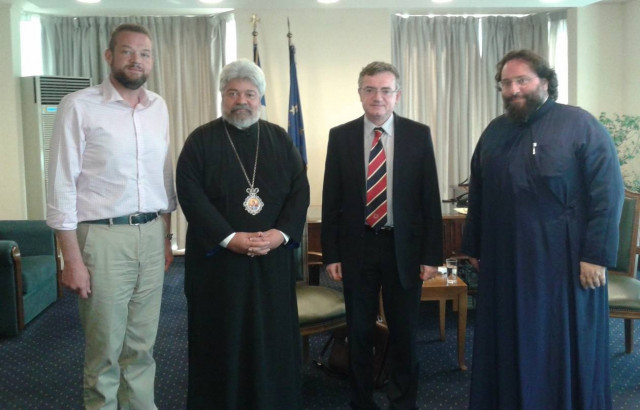 Υφυπουργός Εξωτερικών προς μητροπολίτη Ισπανίας: Η Ελλάδα πάντα στηρίζει τους ομογενείς