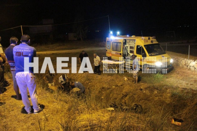 Πύργος: Αστυνομικός τραυματίστηκε σοβαρά σε τροχαίο