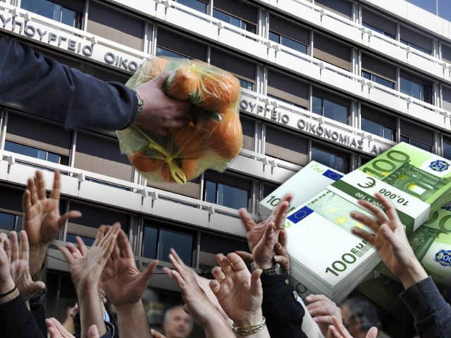 Πάνω οι φόροι - κάτω οι μισθοί