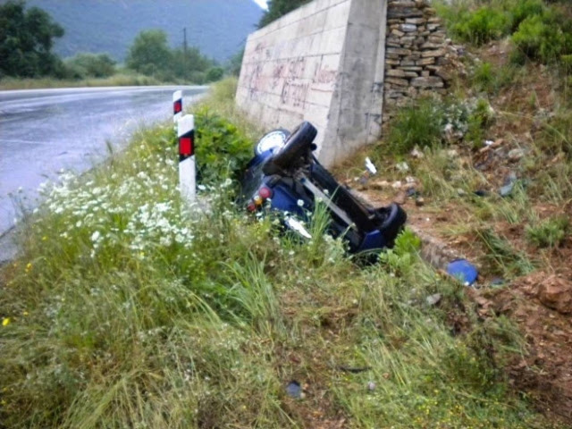 Τραγωδία στο Καρπενήσι: Είδε τη γυναίκα του να πεθαίνει στο διπλανό κάθισμα