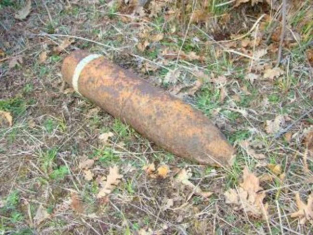 Πρέβεζα: Οβίδα του Ά Παγκοσμίου Πολέμου στο Καναλάκι (pic)