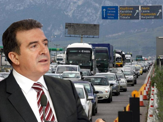 Ξεκίνησαν έργα στην Εθνική και απέκλεισαν τη Λαμία αρχές Αυγούστου