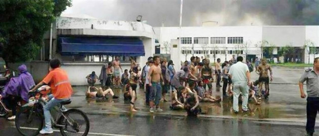 Βίντεο-σοκ: Η στιγμή της φονικής έκρηξης στο εργοστάσιο στην Κίνα