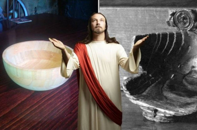 Βρετανία: Έψαχναν σε παμπ το Άγιο Δισκοπότηρο και βρήκαν μπολ… σαλάτας! (photos)