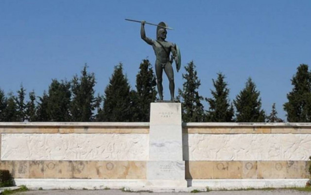 When Leonidas said: "Molon Labe!" (Come and get them!)