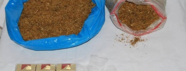 Ήθελε να σπρώξει στην… αγορά 3,5 κιλά καπνό