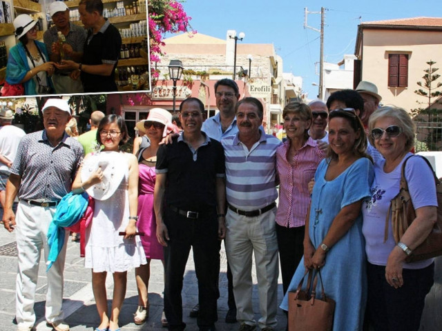 Τα κρητικά προϊόντα στο μεγαλύτερο πάρκο της Κίνας