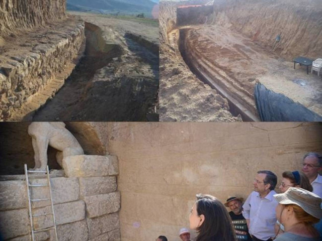 History meets mystery in ancient Amphipolis; Assumptions over royal tomb monument