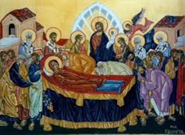 Ο ασπασμός της Παναγίας