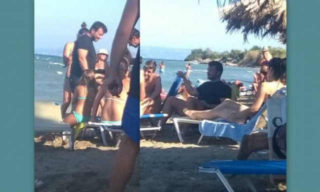 Γιάννης Πλούταρχος: Με παραπανίσια κιλά αραχτός στην παραλία!